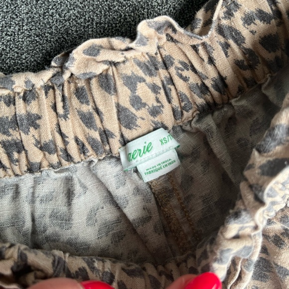 Aerie Linen Jogging Pants - Picture 2 of 10